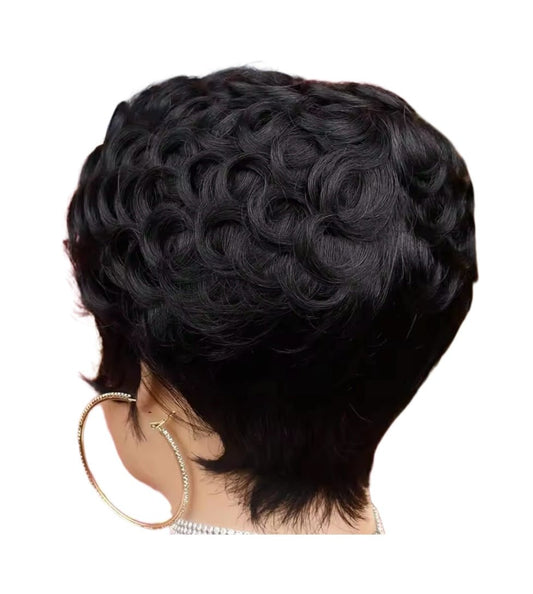 Perruque coupe pixie - Premium  from Nkento Ethnik - Just €24! Shop now at  Nkento Ethnik 