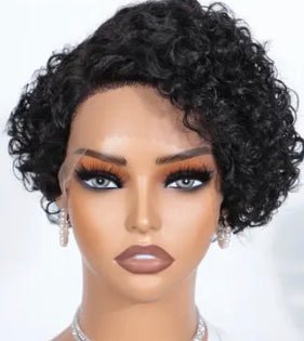 Perruque lace wig coupe bouclée - Nkento Ethnik