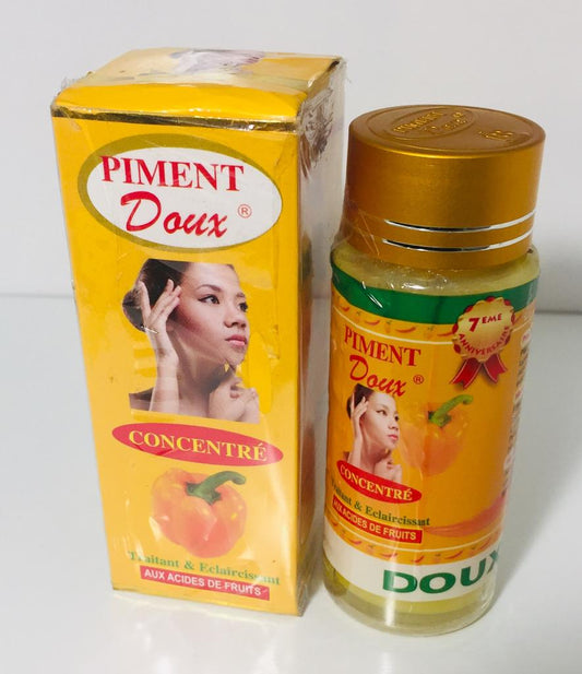 Piment doux sérum concentré aux acides de fruits éclaircissant( bientôt disponible) - Premium soins eclaircissant from Nkento Ethnik - Just €14! Shop now at  Nkento Ethnik 