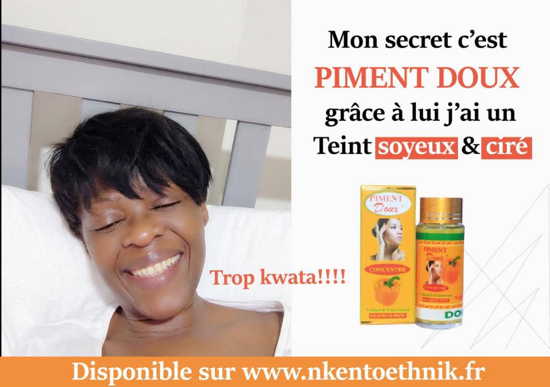 Piment doux sérum concentré aux acides de fruits éclaircissant( bientôt disponible) - Nkento Ethnik