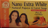 Papaya and carrot natural soap