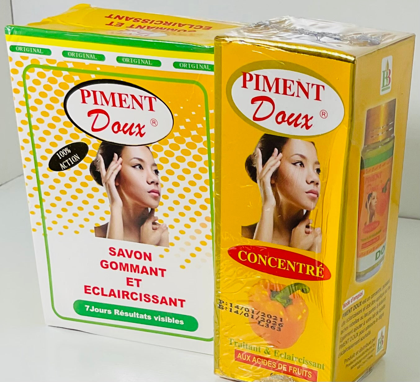 Piment doux sérum concentré aux acides de fruits éclaircissant( bientôt disponible)